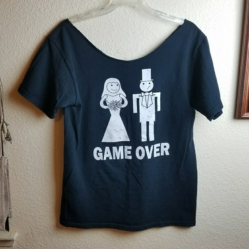Game Over Divorce Graphic T Shirt